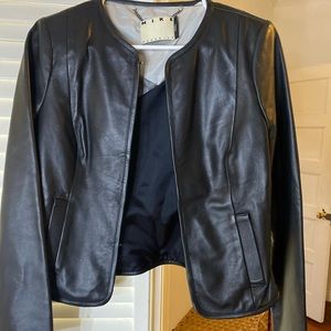 Leather jacket